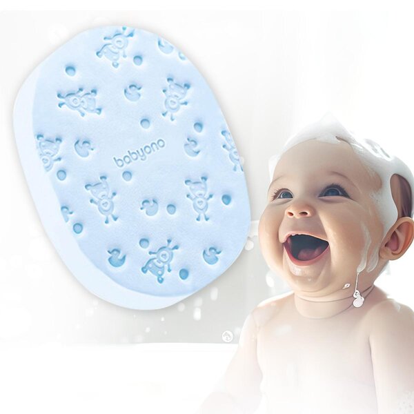 BabyOno baby bath sponge Blue - BabyOno