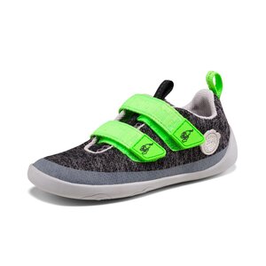 Affenzahn Sneaker Knit Happy Panther 22 Grey - Affenzahn