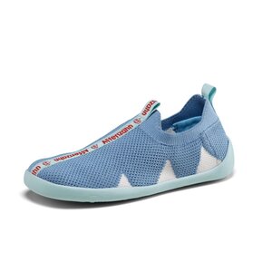 Affenzahn Slipper Knit Flinky Shark 25 Blue - Affenzahn