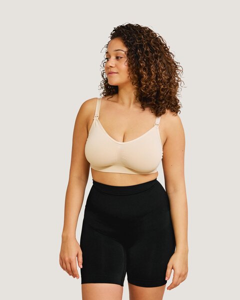 Carriwell Nursing Bra 2-pack S/M Black+Honey/GRS - Carriwell