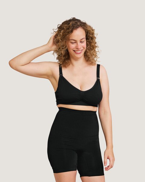 Carriwell Nursing Bra 2-pack S/M Black+Honey/GRS - Carriwell