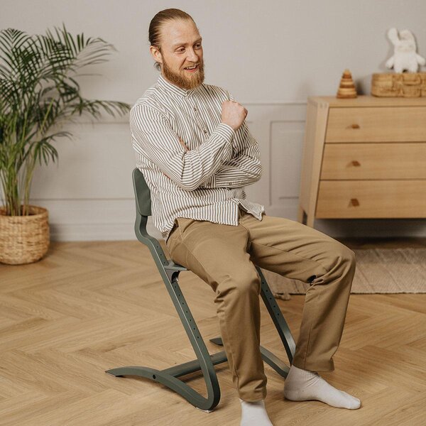 Leander Louie стульчик для кормления, Sage Green - Leander