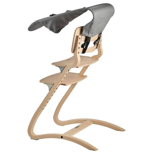 Leander Newborn seat for highchair, Cool grey - Leander