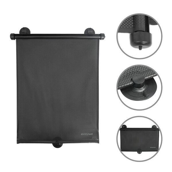 Tinynord car window roller sunshade 36x42cm - Tinynord