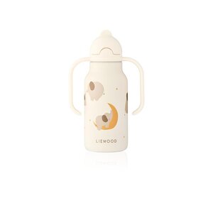 Liewood Kimmie Water Bottle 250ml, Elephant / Creme de la creme - Liewood