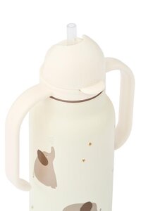Liewood Kimmie Water Bottle 250ml, Elephant / Creme de la creme - Liewood