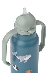 Liewood Kimmie Water Bottle 250ml, Arctic Sea /  Ocean view - Liewood