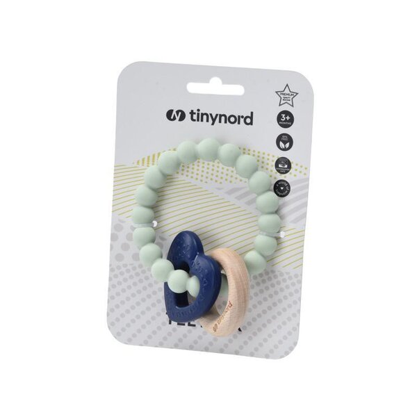 Tinynord Silicone Teether  Mint/Blue - Tinynord