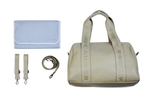 Childhome Mommy Club сумка - Simili Leather Green - Childhome