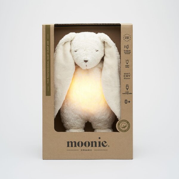 Moonie 2.0 Organic Humming Bunny Polar - Moonie
