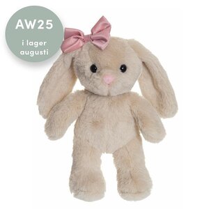 Teddykompaniet мягкая игрушка 20cm, Bunny with a Bow Beige - Teddykompaniet