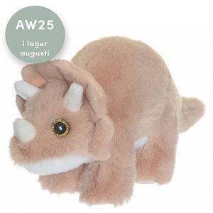 Teddykompaniet мягкая игрушка 25cm, Dino Triceratops - Teddykompaniet
