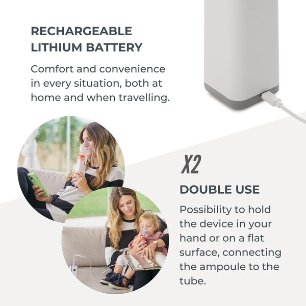 Nuvita Portable Compressor Nebuliser - Nuvita