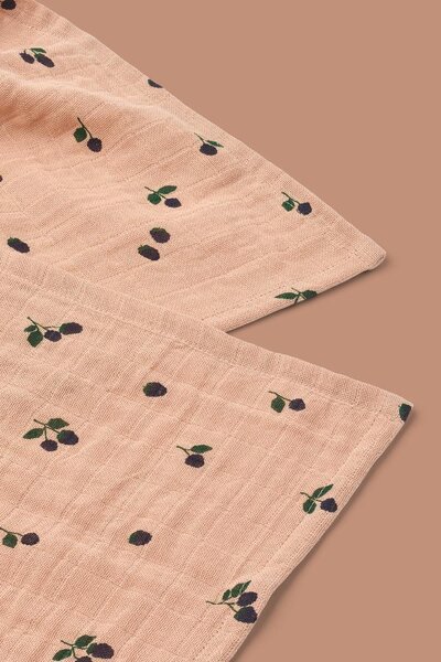 Liewood burp cloth 65x65cm, Mini whale/Sandy - Liewood