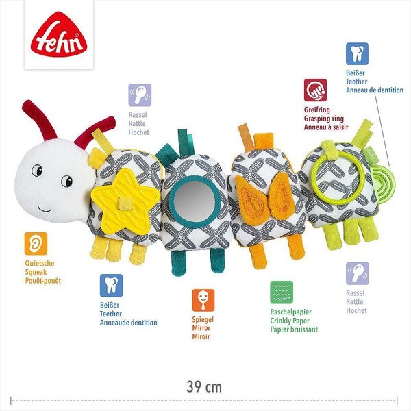 Fehn activity toy, Caterpillar - Fehn