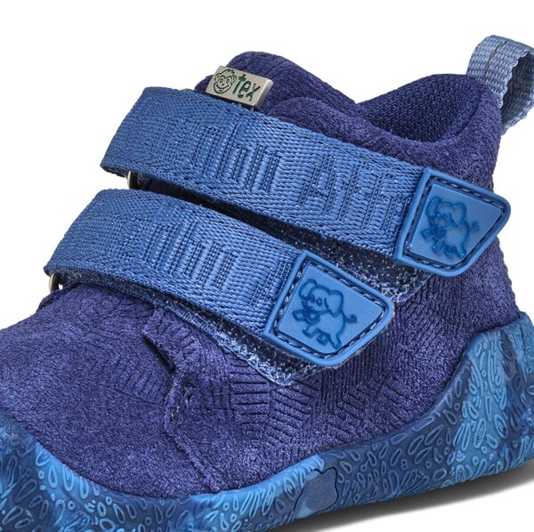 Affenzahn Prewalker Lowboot Leather Talky Elephant - Affenzahn