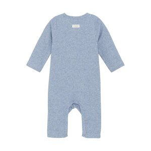 Fixoni Romper LS Melange Rib - NAME IT