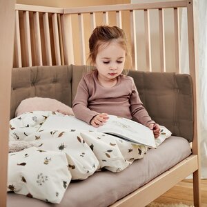 Leander бортик для кровати for Linea baby cot, Mocca - Leander