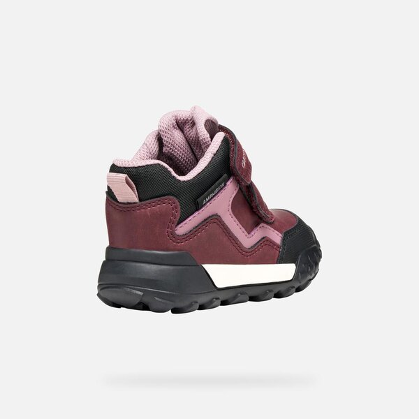 Geox ботинки B trekkyup Burgundy/Rose - Geox