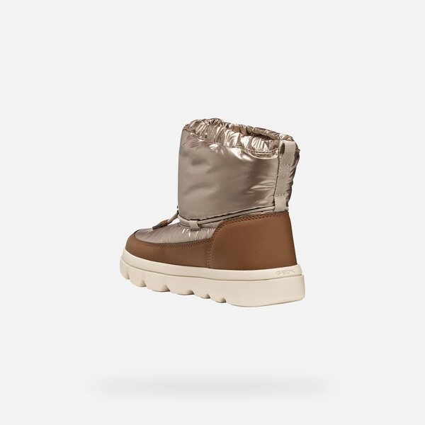 Geox ботинки J willaboom Champagne/Tobacco - Geox