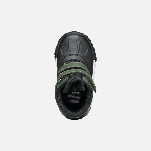 Geox ботинки B trekkyup Dk Green/Black - Geox