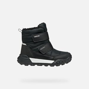 Geox ботинки J trekkyup Black - Geox
