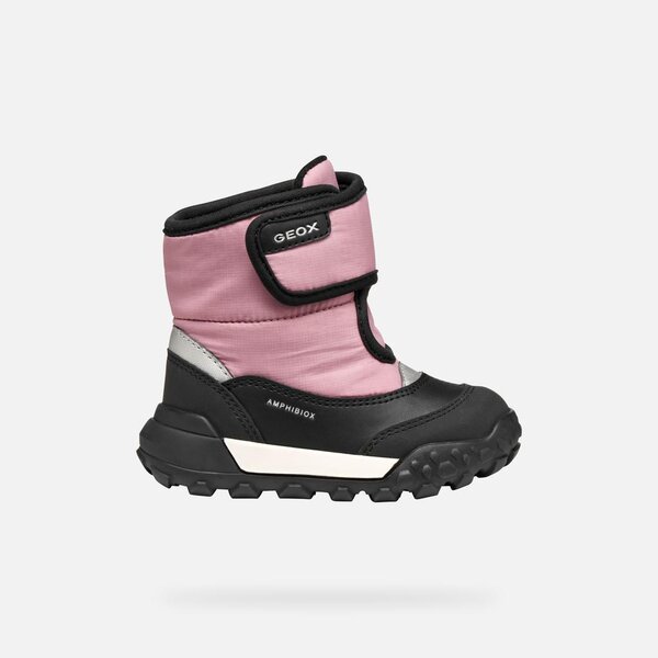 Geox ботинки B trekkyup Black/Rose - Geox
