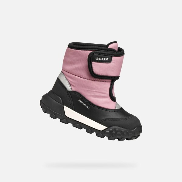 Geox ботинки B trekkyup Black/Rose - Geox