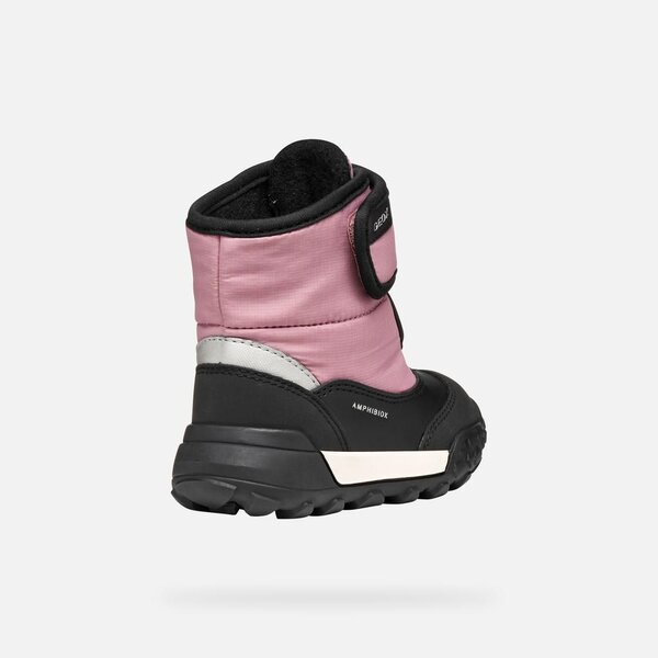Geox ботинки B trekkyup Black/Rose - Geox