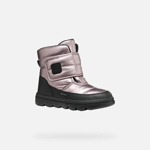 Geox ботинки J willaboom Lt Lilac/Black - Geox