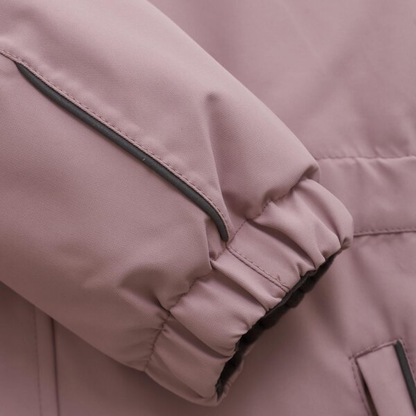 Color Kids Coverall W. Contrast & Fur - Color Kids