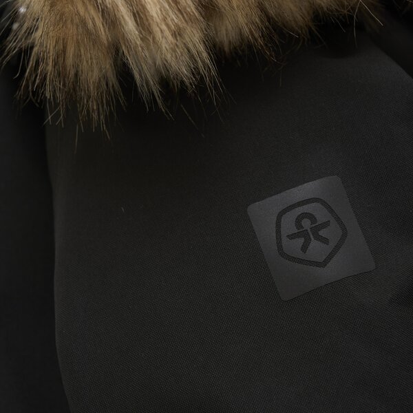 Color Kids Baby Coverall W. Fake Fur - Color Kids