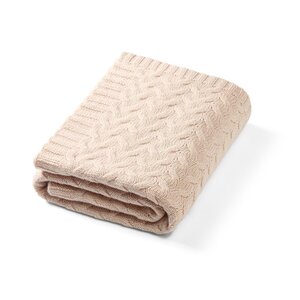 BabyOno Merino wool blanket 75x100cm, Beige - BabyOno