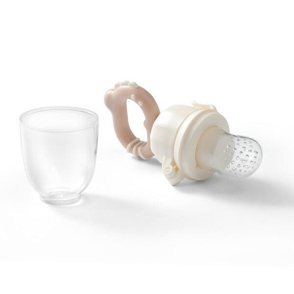 BabyOno Twist-out baby food feeder Dino Beige - BabyOno
