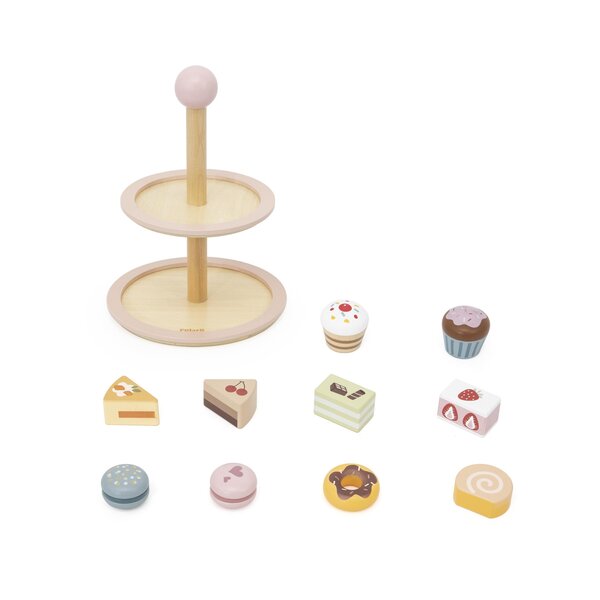 PolarB деревянная игрушка Cake Stand - PolarB