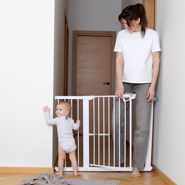Tinynord safety gate GIA 75-82x4x77 cm White - Tinynord