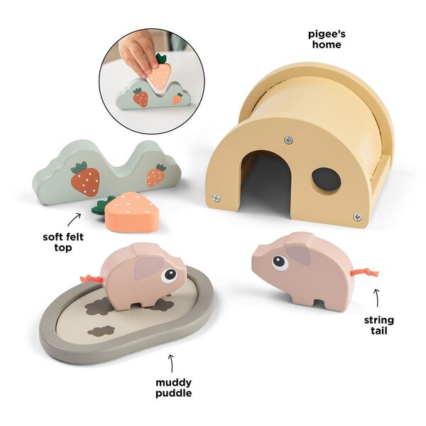 Done by Deer Tiny farm play set Pigee - Done by Deer