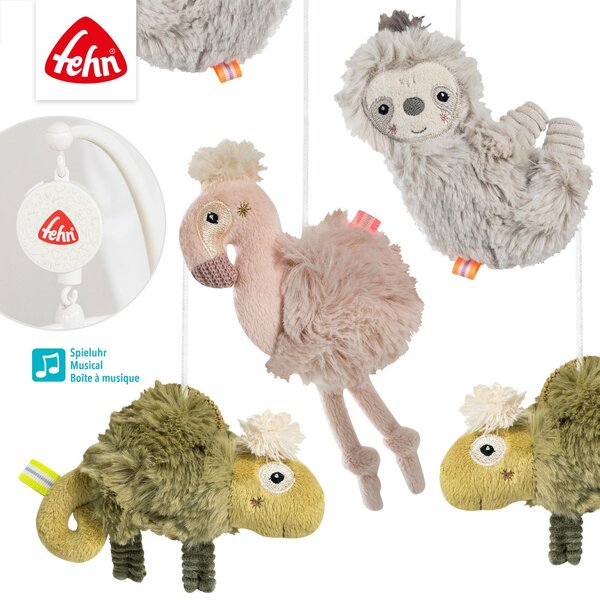 Fehn musical mobile Lazy, Crazy & Pink - Fehn