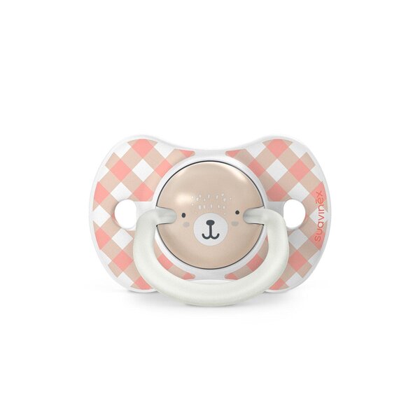 Suavinex symmetrical soothers 2pcs, 0/6m Wild & Free Pink - Suavinex
