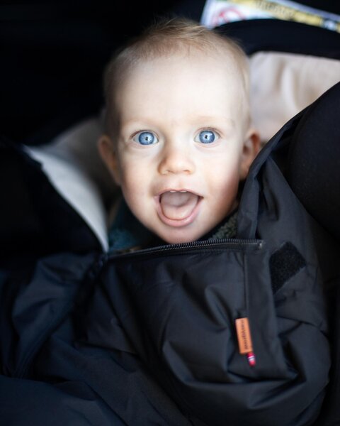 Easygrow Ferd Mini муфта для ног в автокресло Black - Easygrow