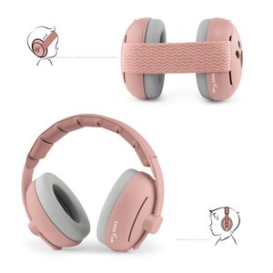 Zazu Ear Protection 2-in-1 Baby/Toddler Pink - Dooky