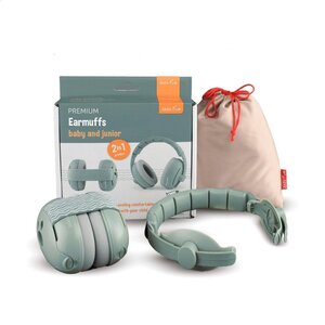 Zazu Ear Protection 2-in-1 Baby/Toddler Sage - Dooky