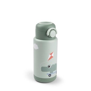 Done by Deer Insulated bottle  340ml, Playground Green - Nuvita