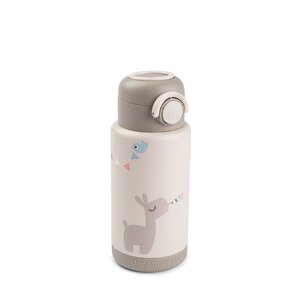 Done by Deer Insulated bottle 340ml, Celebration Sand - Nuvita