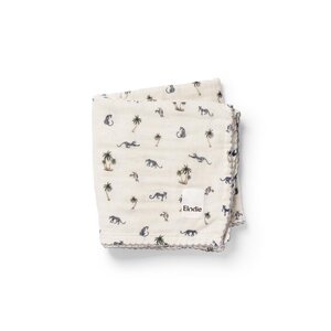 Elodie Details Bamboo Muslin Blanket 80x80cm, Garden Leos Resort - Elodie Details