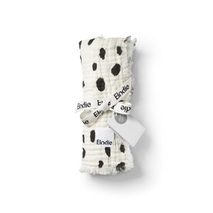 Elodie Details soft cotton blanket 75x100cm, Dalmatian Dots Grande - Elodie Details
