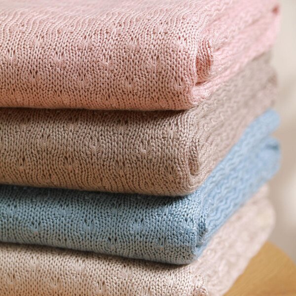 BabyOno бамбуковое одеяло 75x100cm, Blue - BabyOno