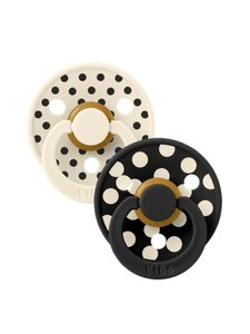 Bibs māneklītis Polkadot Ivory/Black - Bibs