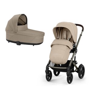 Cybex Talos S Lux V2 stroller set 2in1 Almond Beige - Cybex