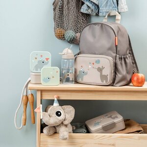 Done by Deer бутылочка с соломинкой Celebration 350 ml Sand - Done by Deer